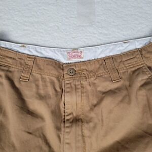 Levi Strauss & Co Cargo Shorts Mens 36 Tan Brown Utility Drawstring